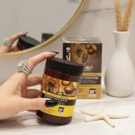 ماسک موی ارگان لایتنس معرکه بیوتی – ترمیم و تغذیه مو، نرم‌کننده و آبرسان مو