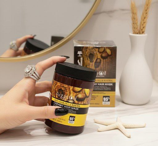 ماسک موی Argan oil صددرصد اصل آبرسان وتغذیه کننده