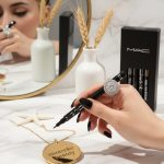خط چشم ماژیکی مک معرکه بیوتی – نوک دقیق، رنگ مشکی مات، ضد آب و ماندگار