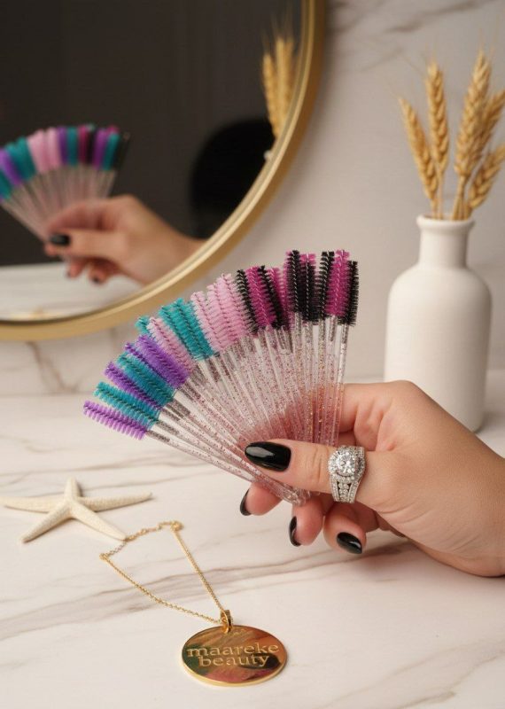 فرچه و برس ابرو معرکه بیوتی ابزار مرتب کردن و فرم‌دهی ابرو برس ابرو حرفه‌ای