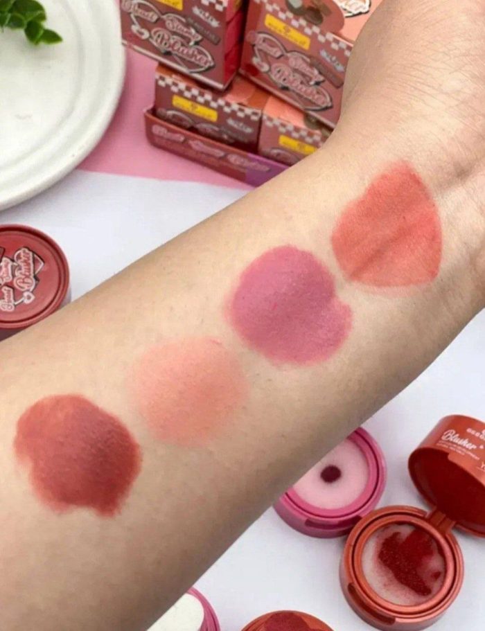 رژگونه قلبی blusher باماندگاری بالا - تصویر 4