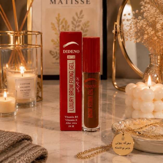 ژل ابرو قهوه ابی پوشش‌ دهی یکدست و طبیعی با رنگ قهوه‌ای جذاب برای پر کردن جاهای خالی و کم‌پشت ابرو ​ماندگاری قدرتمند ۲۴ ساعته بدون ریزش