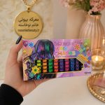 نمای نزدیک گچ مو 12 رنگ Bigger BOWE Hair Chalks