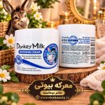 بافت و مشخصات پشت قوطی کرم شیر الاغ وکالی